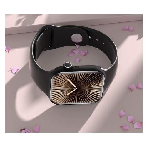 ساعة ذكية رياضية متعددة الوظائف W&O X10S - 46 ملم - سوبر أموليد - سوداء