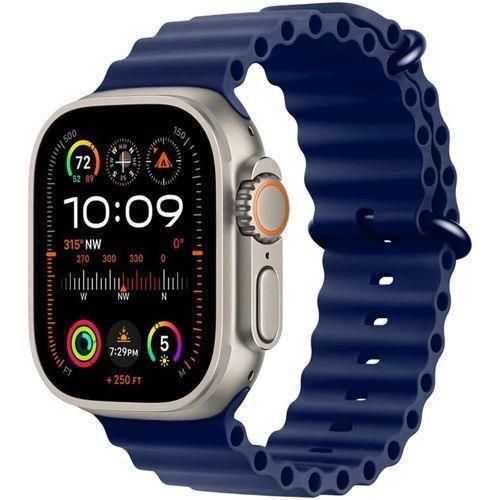 t1000 smart watch blue
