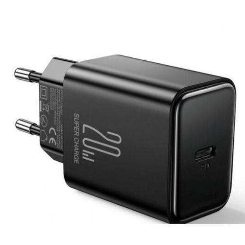 JOYROOM Jr-TCF06EU PD 20W Fast Charger + 1m Type-C to Type-C Data Cable - black Guaranteed by Agent Trust