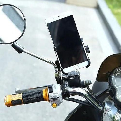 Full-frame Aluminum Alloy Phone Holder for Motorcycles and Scooters