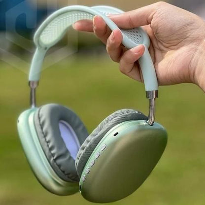 سماعة بلوتوث P9 لاسلكية - خضراء