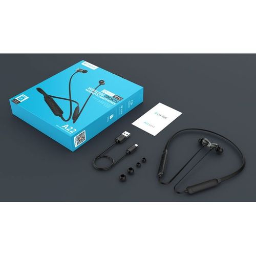 Celebrat سماعات الرأس اللاسلكية المغناطيسية الأصلية Celebrat A22 - سعة بطارية عالية لمدة 8 ساعات - ستيريو 360 درجة