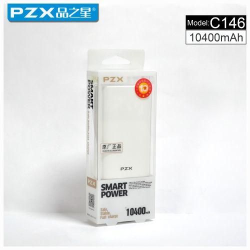 Pzx C146 Power Bank 10400mAh For All Devices - White
