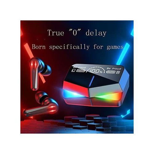 سماعة رأس لاسلكية M28 مع شحن خارجي - أسود