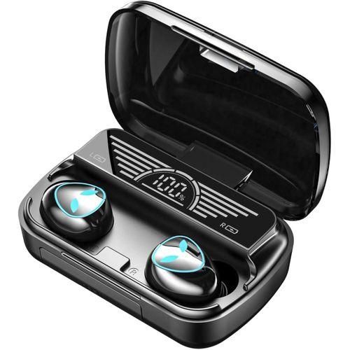 سماعة رأس لاسلكية M20 مع بنك طاقة - أسود