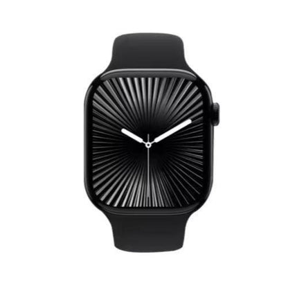 ساعة ذكية رياضية متعددة الوظائف W&amp;O X10S - 46 ملم - سوبر أموليد - سوداء