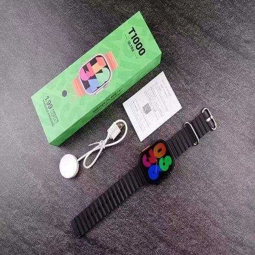 t1000 smart watch blue