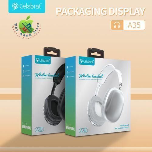 سماعة Celebrat A35 HIFI الكبيرة مع صوت بانورامي 360°