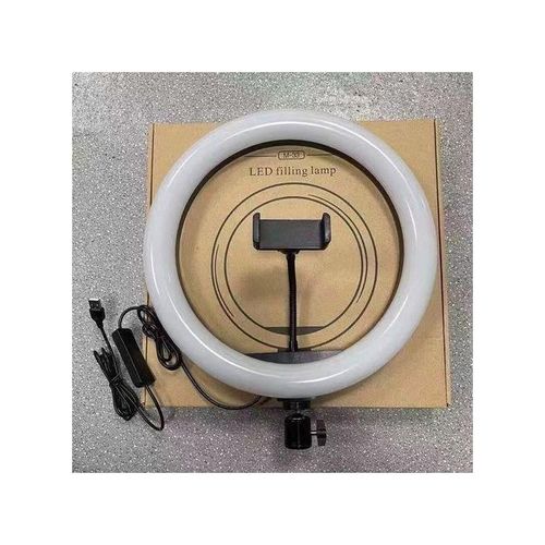 إضاءة حلقة للتصوير والمكياج بحجم 33 سم