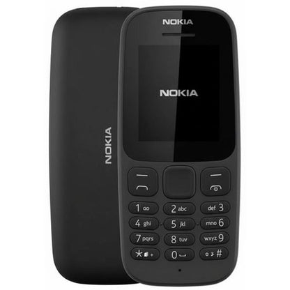 هاتف نوكيا 105  ثنائي الشريحة 4 جي اللون الاسود