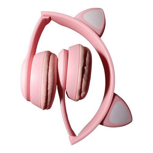 cat ear wireless headphones p47m PINK
