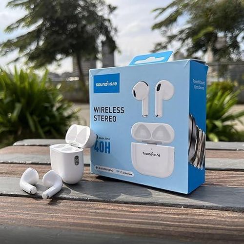 Soundcore سماعات أذن لاسلكية -(p20i)، أبيض)