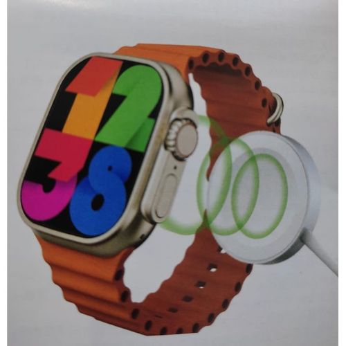 W&O ساعة W&O X9 ULTRA 2، الإصدار التاسع، بشاشة سوبر أموليد مقاس 2.2 بوصة - بلوتوث - NFC