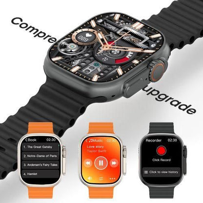 الساعة الذكية T1000 ULTRA السلسلة 9 - ابيض