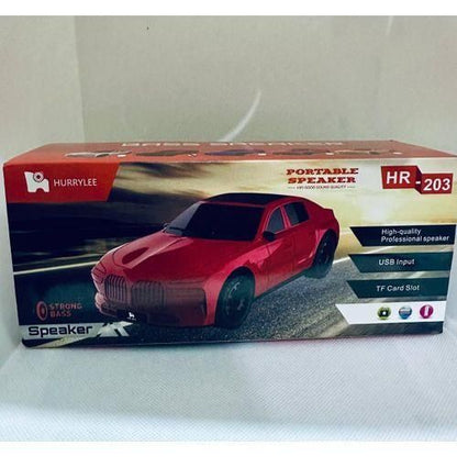 مكبر صوت بلوتوث HR-203 على شكل سيارة