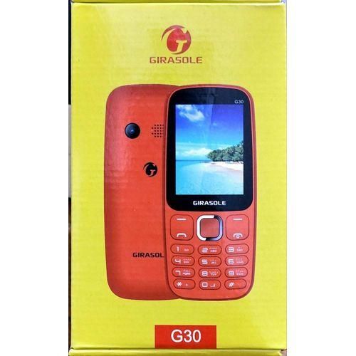 هاتف Girasole Girasol G30 ثنائي الشاشة 2.4 بوصة - أسود