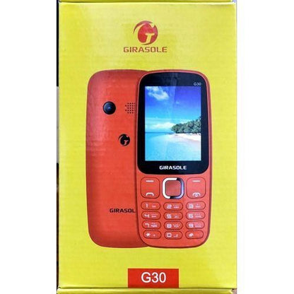 هاتف Girasole Girasol G30 ثنائي الشاشة 2.4 بوصة - أسود