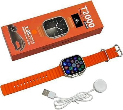 t2000 smart watch orange