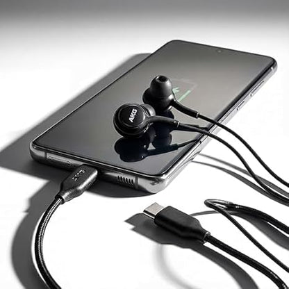 Samsung Type-C Earphones Akg (Eo-Ic100) - Black