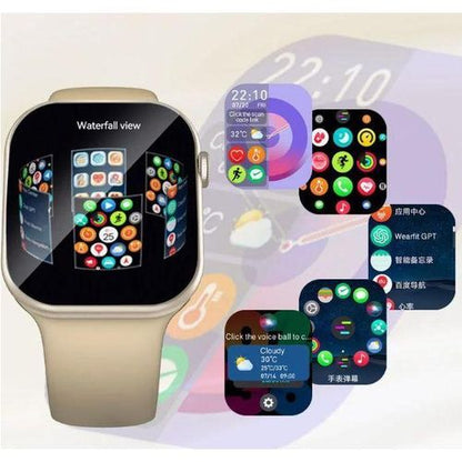 W&O X10S - Multifunctional Sports - 46MM - Super Amoled - Gold