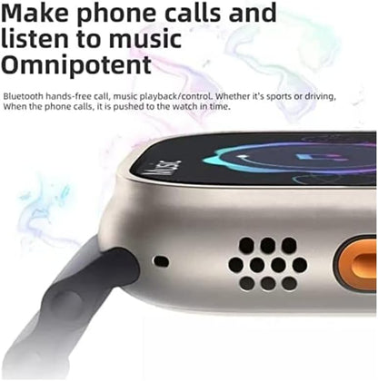 ساعة HK HK9 Ultra 2 MAX الذكية تدعم عرض الصور المخصصة - 2024 الجديد -