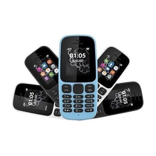 هاتف نوكيا 105  ثنائي الشريحة 4 جي اللون الاسود