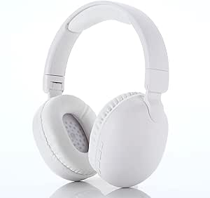 سماعة رأس لاسلكية SODO SD 1101 بتقنية بلوتوث مع ميكروفون خارجي ودعم بطاقة SD - أبيض