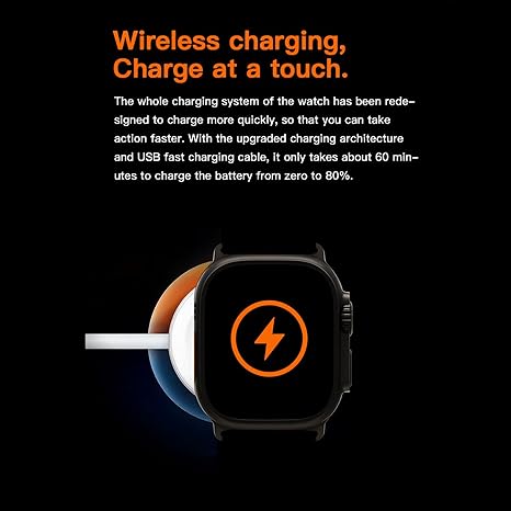 t900 ultra smart watch blue